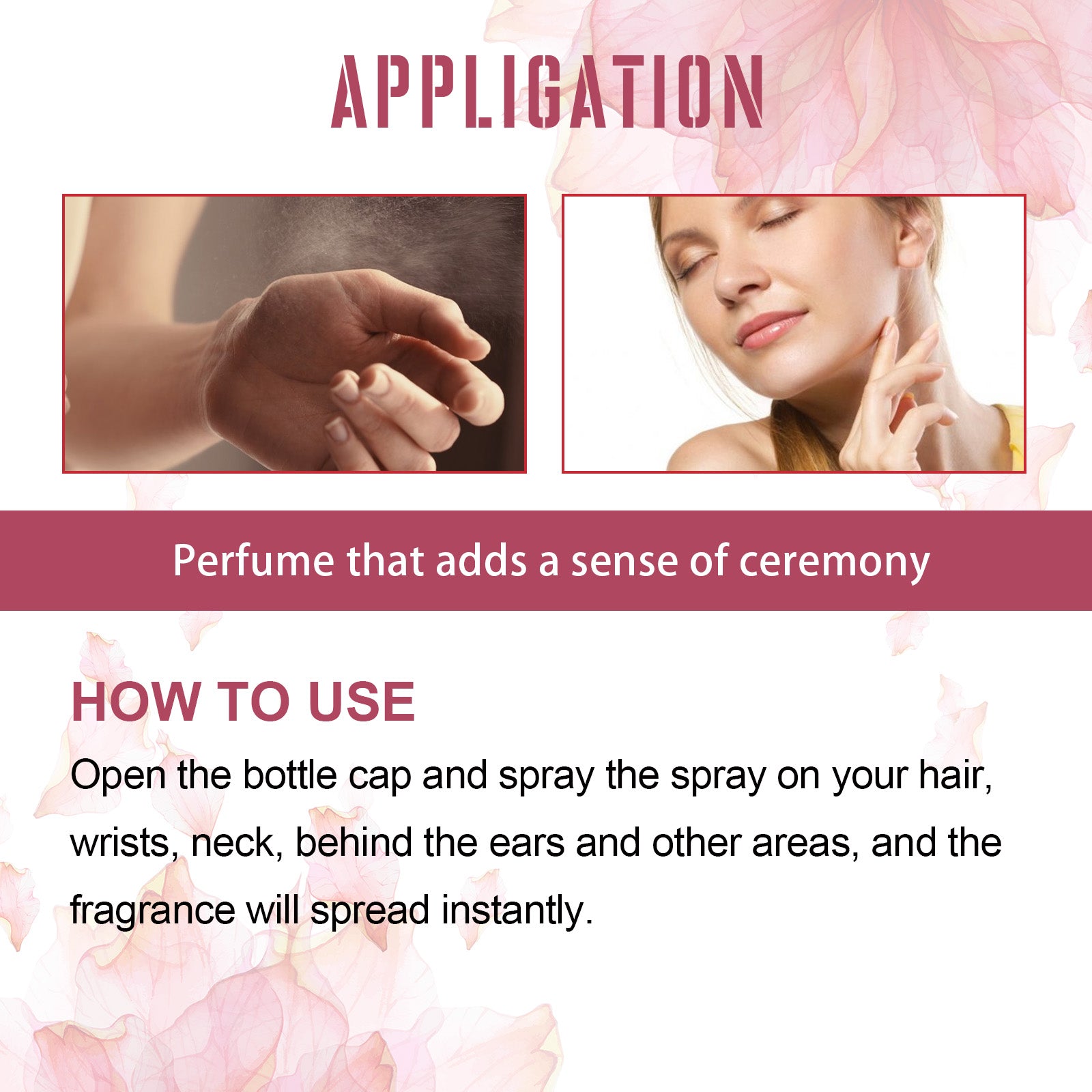 Perfume Spray Fresh Lasting Fragrance Non-Pungent Women's Date Perfume Spray - Korvel