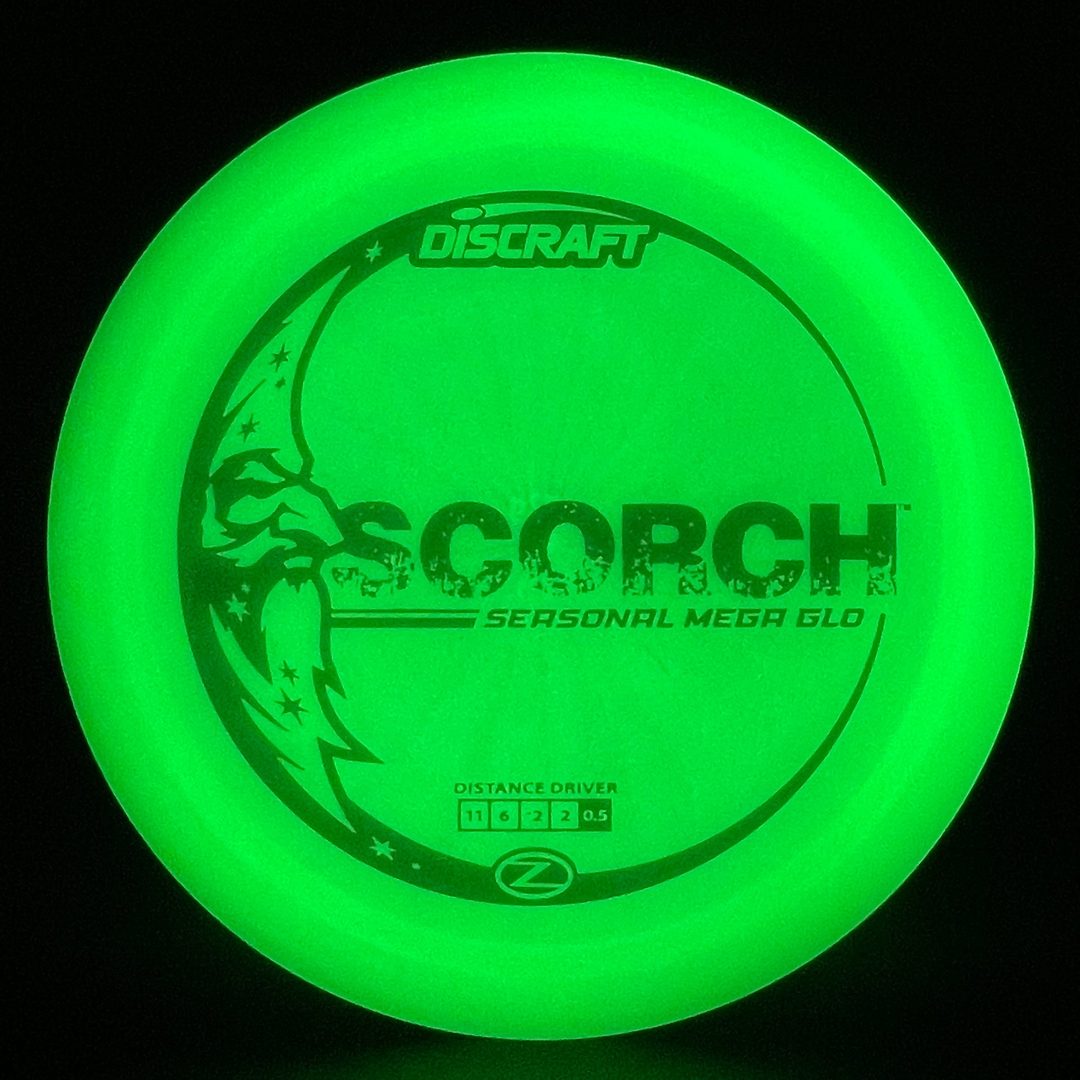 Discraft Mega Glo Scorch - Disco de Golf de Temporada
