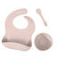 Premium Silicone Baby Feeding Set - 3-Piece Tableware