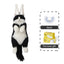 Handmade plush cat backpacks: super cute, trendy. Great bday gifts or toys, doubles as a cat - themed shopping bag! - Korvel