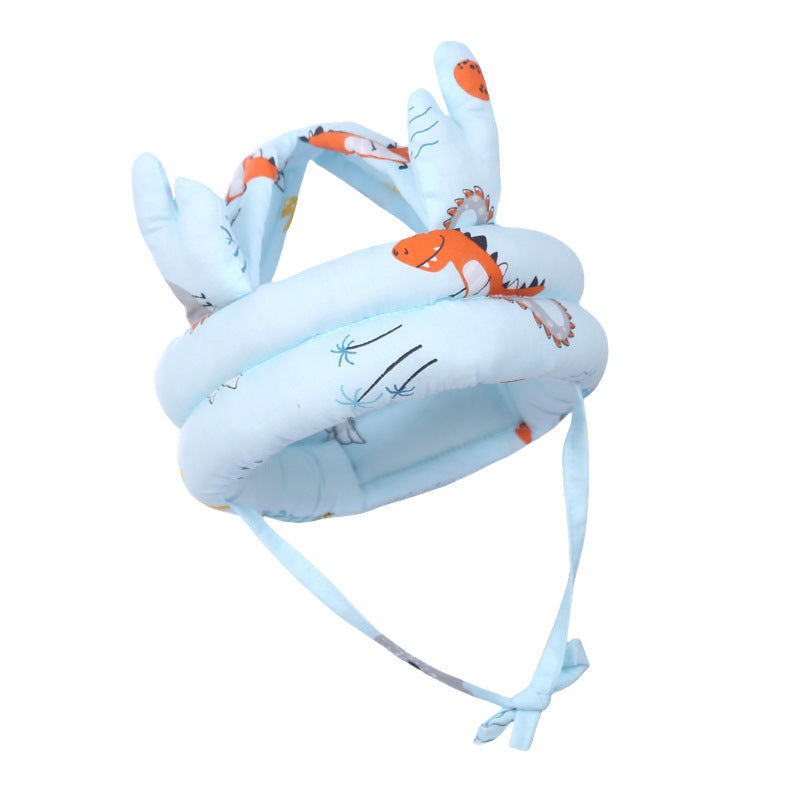 Baby anti-collision hat baby walking anti fall hat children's anti fall head protection hat safe breathable and washable - Korvel