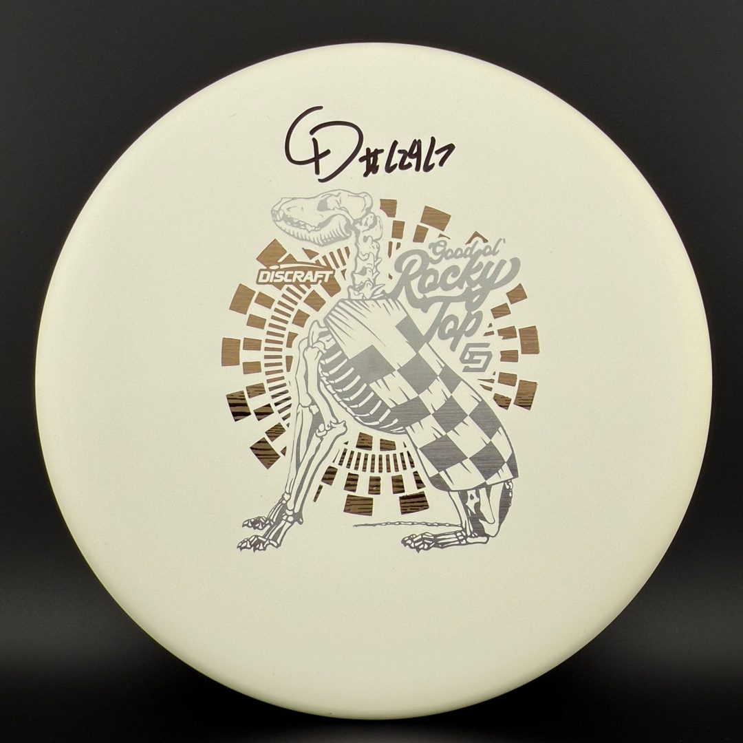 Disco de Golf de Disco ESP Zone Blanco Autografiado por Chris Dickerson