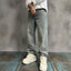Trendy Jacquard Full Print Jeans for Men