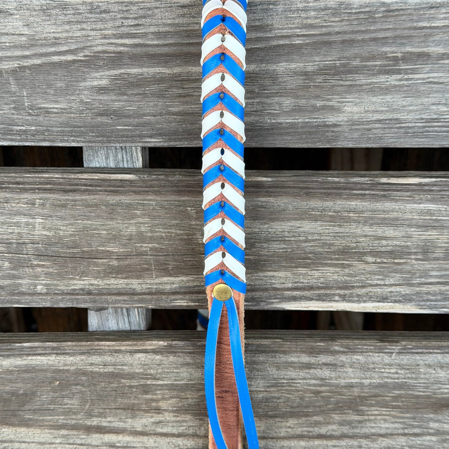 Premium Leather Barrel Racing Reins with Enhanced Grip