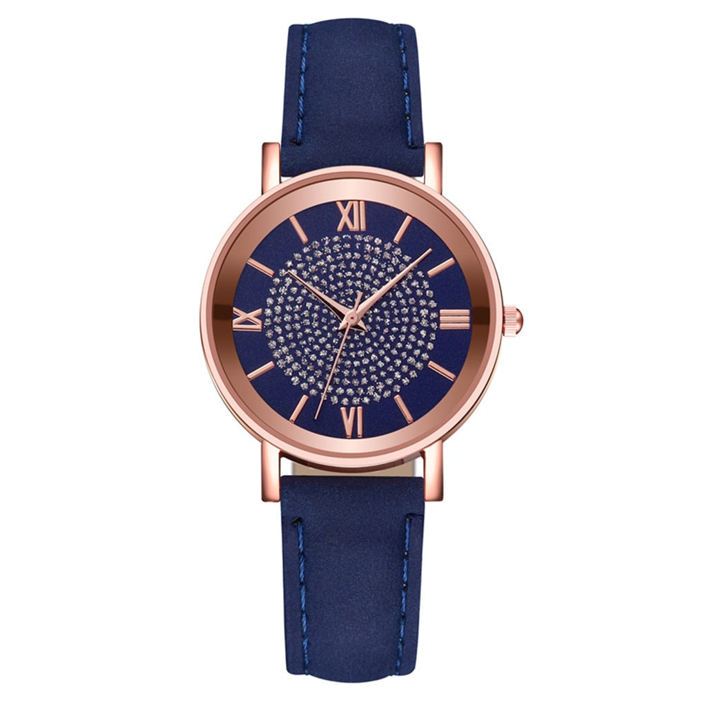 Luxury Watches Quartz  Watch Stainless Steel Dial Casual Bracele Watch - Korvel