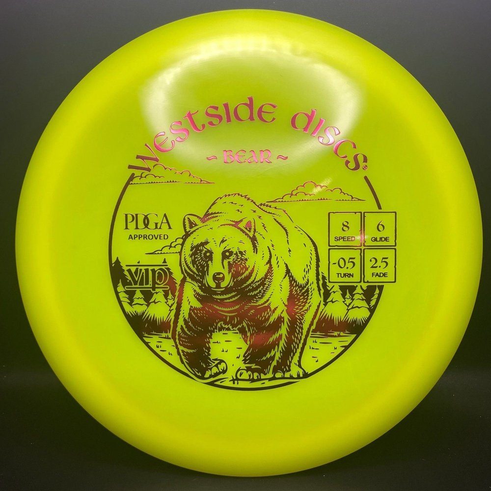 VIP Bear - First Run Disc Golf Driver