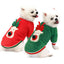 Pet Christmas Clothes Coral Down Dog Sweater Dog Goes Out Christmas Clothes Cats - Korvel