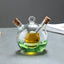 Kitchen Storage Sealed Bottles, Double-layer 2-in-1 Glass Bottles, Oil, Vinegar, Sauce, Seasoning Bottles, Kitchen Tools - Korvel