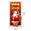 New Christmas Door Curtains, Flags, Outdoor Photography, Santa Claus and Puppies, Background Decoration, Hanging Cloth - Korvel