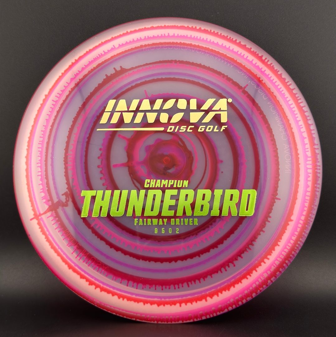 I-Dye Champion Thunderbird Disc Golf Driver