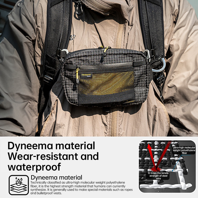 Hikeman - UHMWPE Outdoor Waist Pack for Hiking/Camping/Cycling, Phone & Gear Storage - Korvel