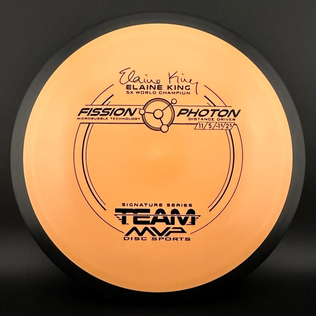 Fission Photon - Disco de Golf Firmado por Elaine King