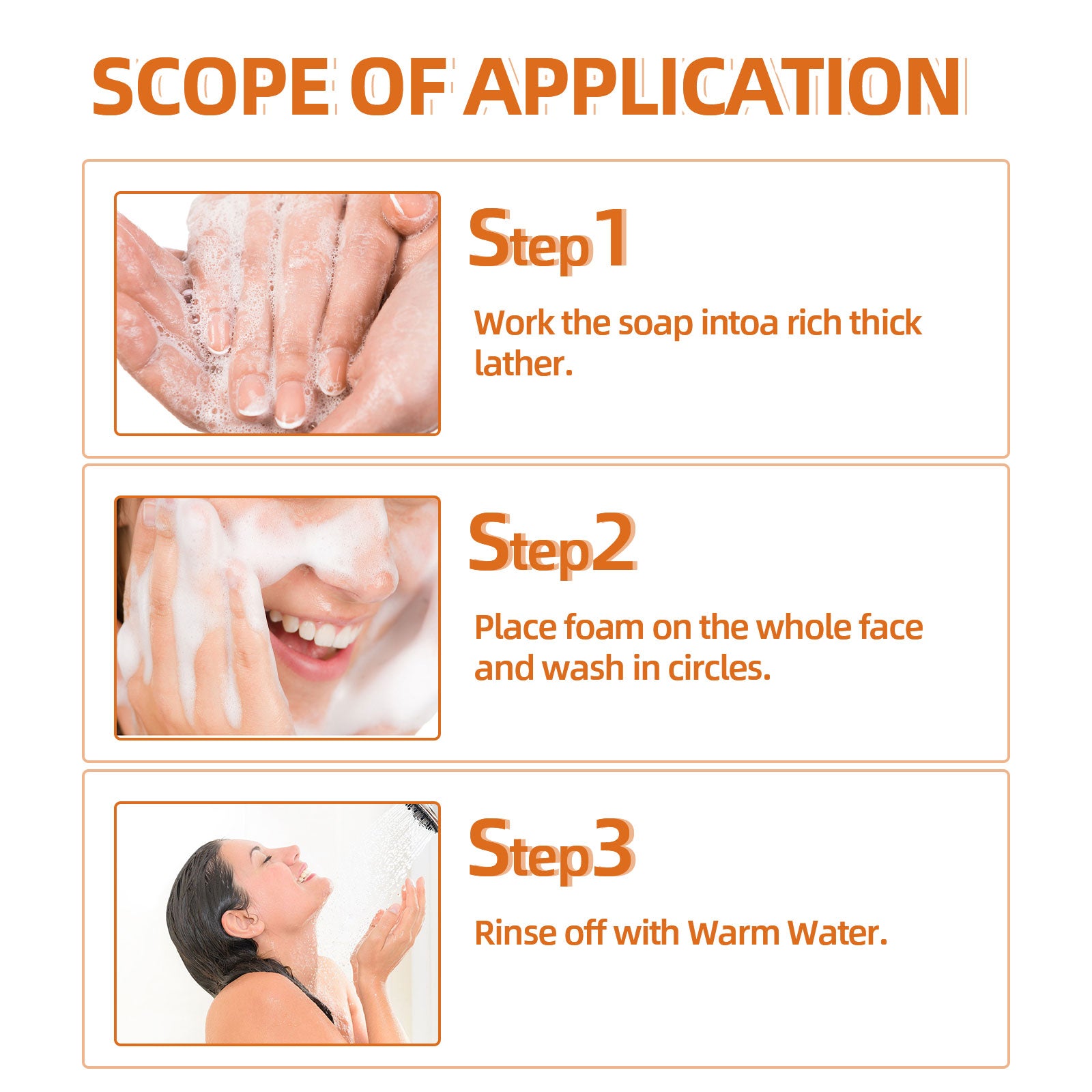 Turmeric Face Soap, Face Repair Gentle Cleansing, Fade Spots And Smooth Fine Lines Cleaner Soap - Korvel