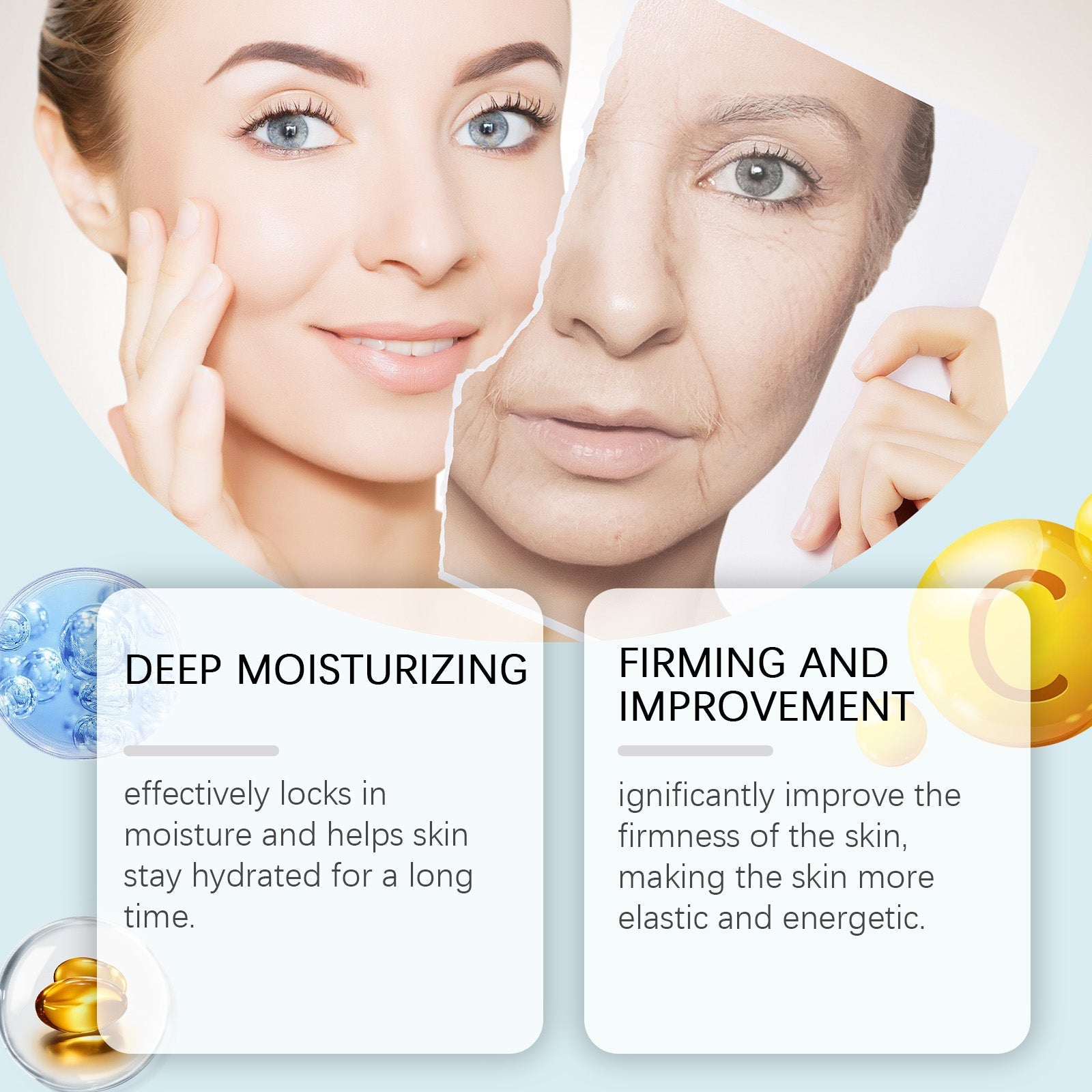 Hyaluronic Acid Essence, Moisturizing, Firming, Improving And Smoothing The Skin - Korvel