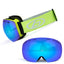 Lunettes de ski premium avec protection UV et caractéristiques anti-buée