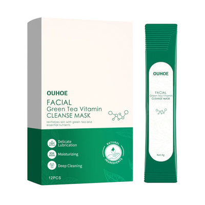 Mascarilla Limpiadora Facial de Té Verde Premium