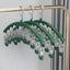 Clothes Hanger with Multiple Clips for Home Use Retractable Travel Space-Saving Indoor Bra and Panty Drying Rack Circular Design for Balcony - Korvel