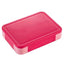Japanese style simple portable microwaveable double layer partition lunch box - Korvel