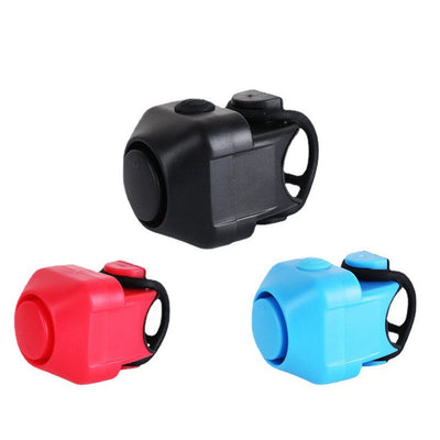 Seat tube taillight installation bicycle bell mountain bike electric horn dead fly highway folding bicycle electric horn color bell - Korvel