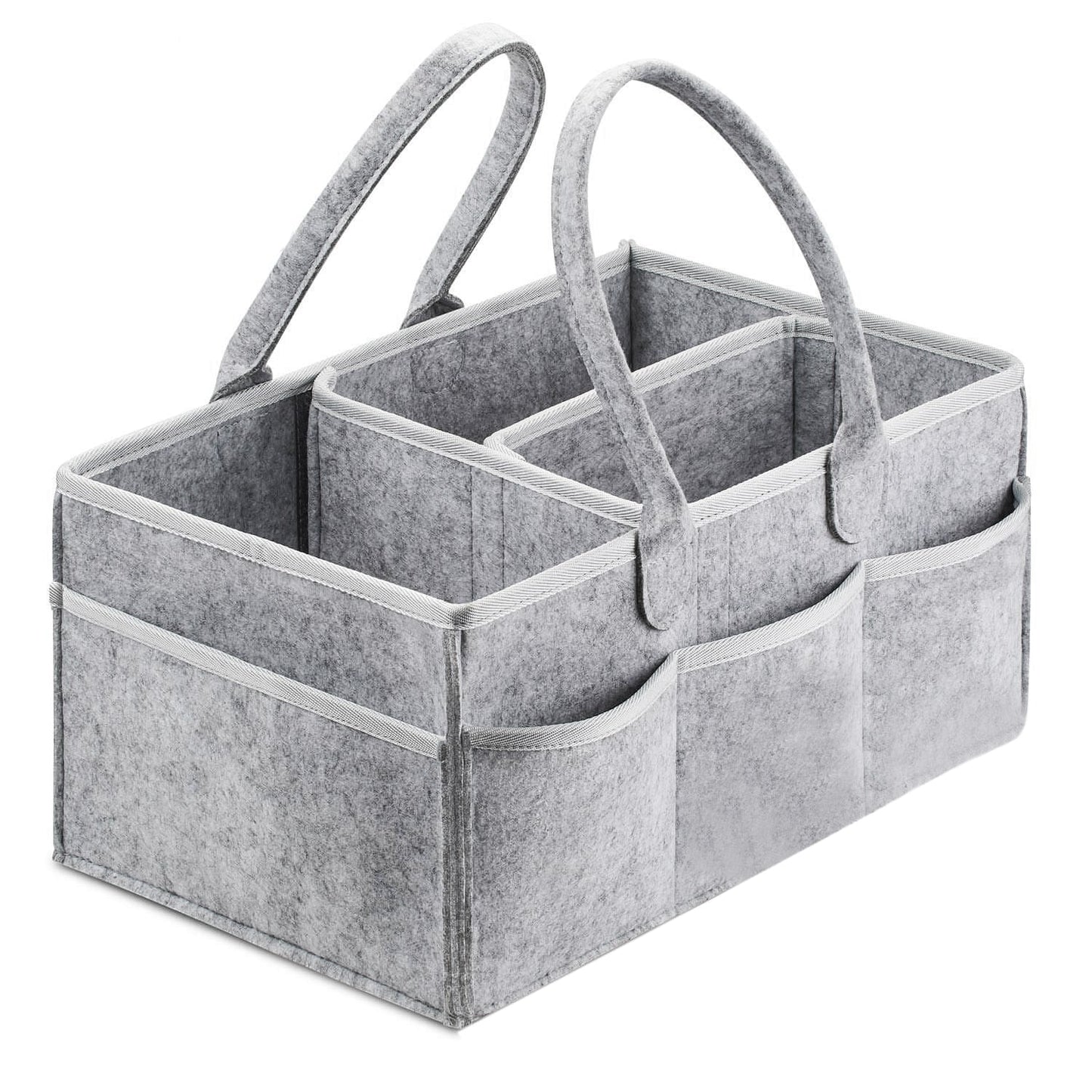 Baby Diaper Caddy Organizer Portable Holder Bag for Changing Table and Car, Nursery Essentials Storage bins 38*23*18cm - Korvel