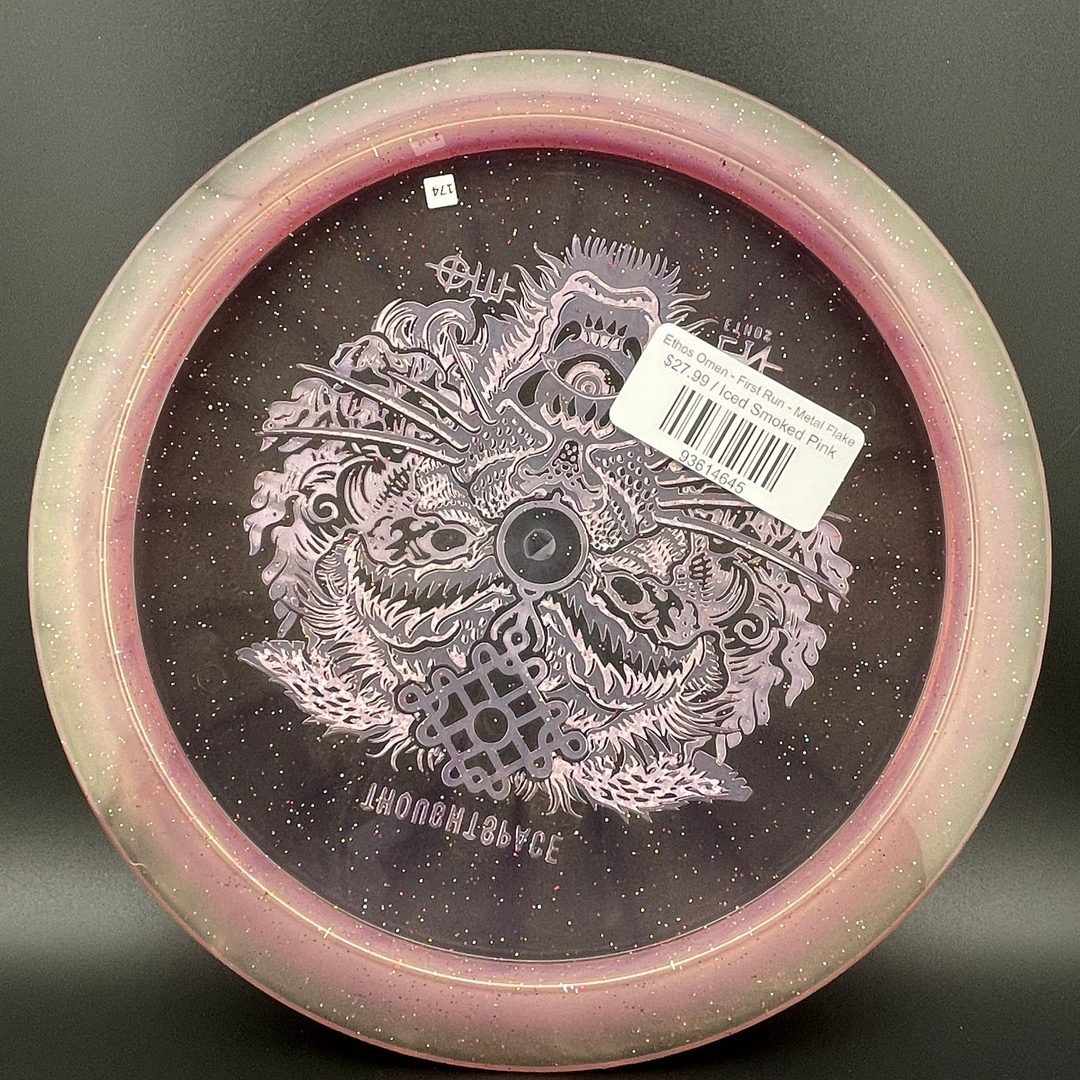 Ethos Omen - First Run Metal Flake Disc Golf Driver