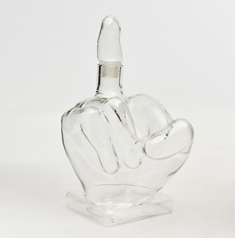 Finger Whisky Decanter Wine Glass Decanter Whiskey Container Dispenser For Beverage - Korvel
