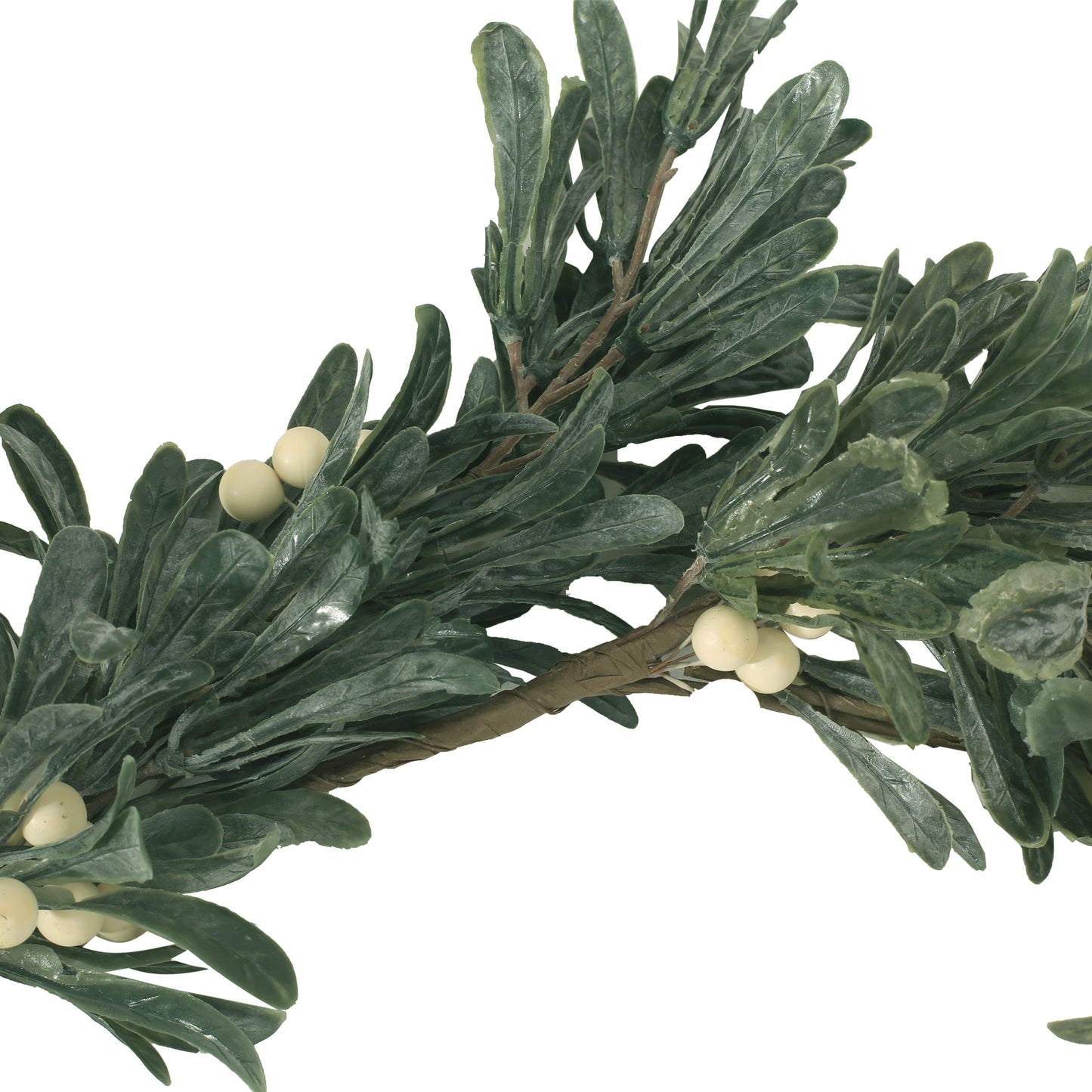 54" SNOWBERRY GREEN GARLAND - Korvel