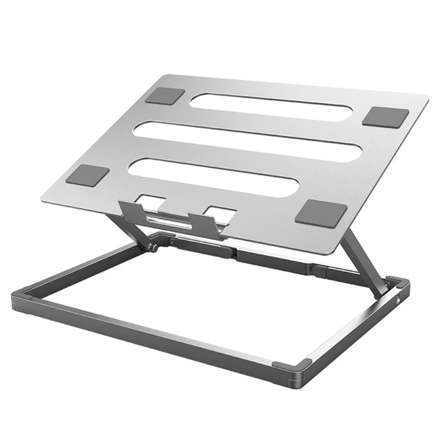 Soporte de Laptop de Aleación de Aluminio Ajustable para Laptops de Hasta 17.3 Pulgadas