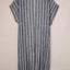 Striped Open Front Longline Cover Up - Korvel