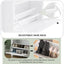 ONTREND with 2 flip drawers, top shoe cabinet with drawers, independent shoe rack with adjustable panel, white - Korvel