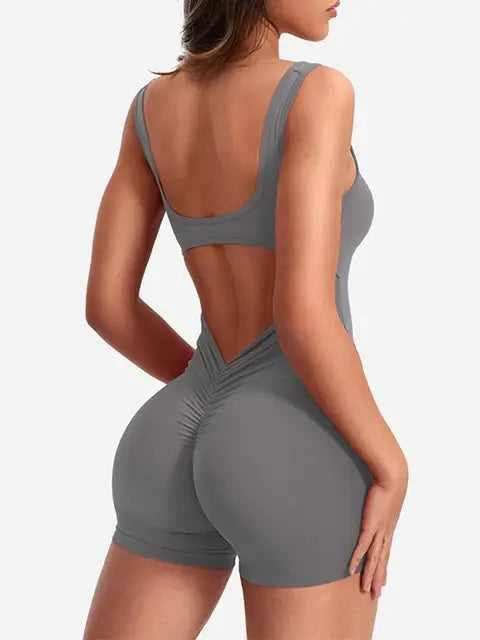 Women's Slim Fit Yoga Jumpsuit