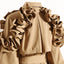 Manteau Trench à Volants