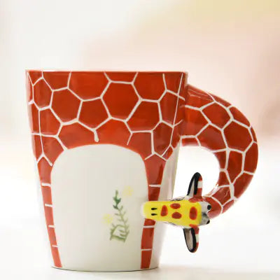 3D Animal Ceramic Mug - Unique Drinkware
