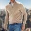 Men's Long-Sleeved Cashmere Blend Cardigan