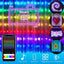 Luces de Cortina RGB Inteligentes LED Bluetooth - Guirnalda de Luces Versátil