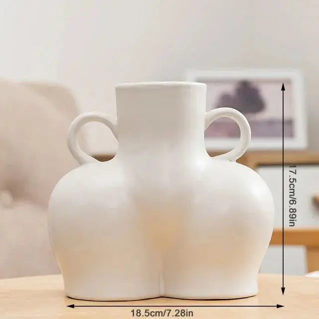 Vases en céramique corps humain - Décor unique pour la maison