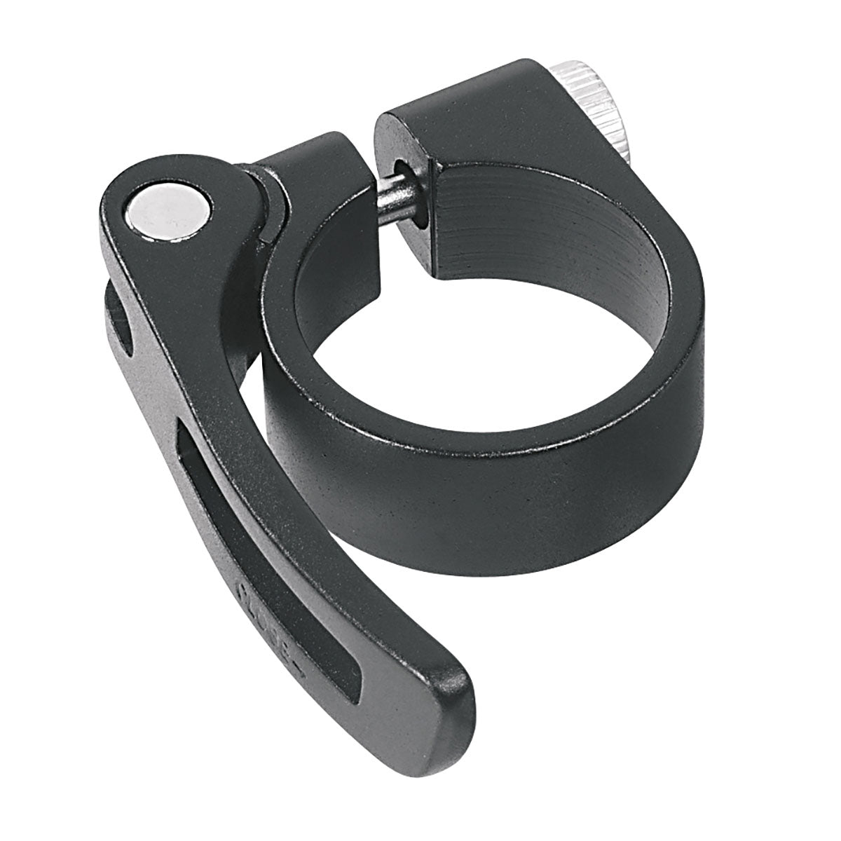 Collier de siège Ergotec SCQ-080 - Déverrouillage rapide, noir sablé