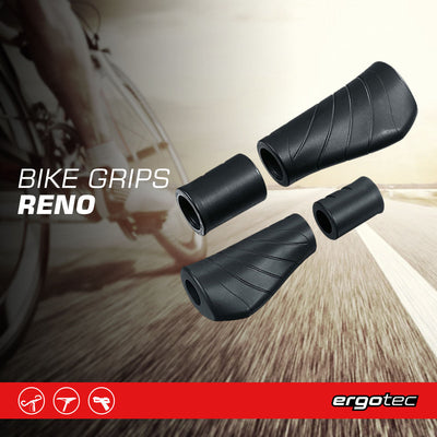 Empuñaduras de bicicleta Ergotec Reno - Comodidad y control premium