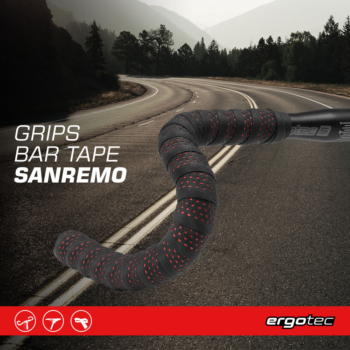 Ergotec Sanremo Handlebar Tape - 2000mm