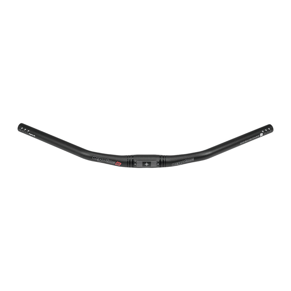 Guidon Ergotec Ladytown - 31,8 mm - Noir Sablé