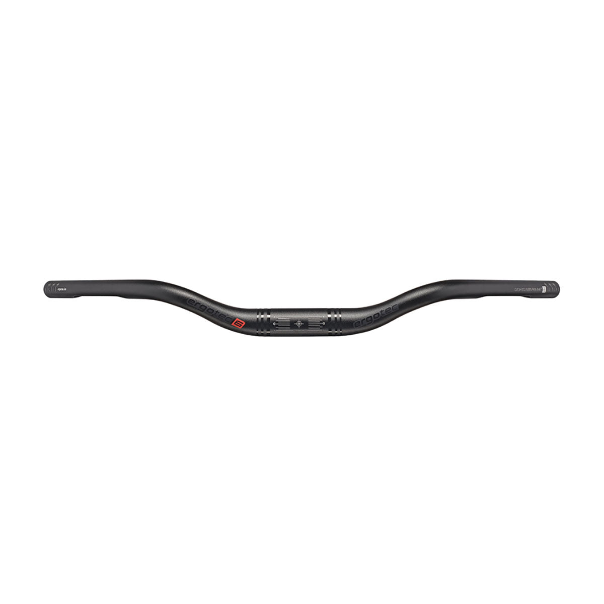 Manillar Ergotec Trekking I - 31.8 mm - Negro Arenado