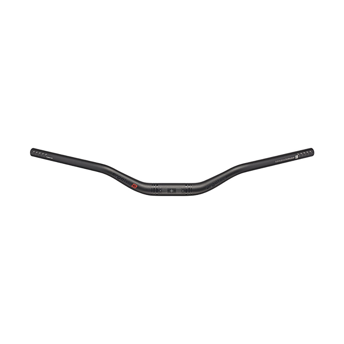 Ergotec Riser Bar 50 Comfort - 31.8 mm - Black Sandblasted