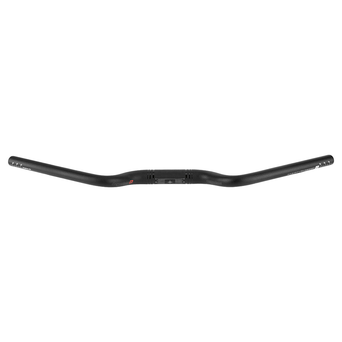 Guidon Ergotec M Bar 31,8 mm Noir Sablé