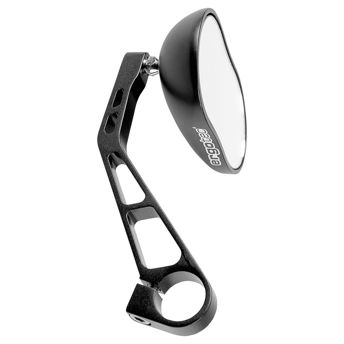 Espejo de Bicicleta Ergotec M-88 - Brazo Corto, Acabado Negro Arenado