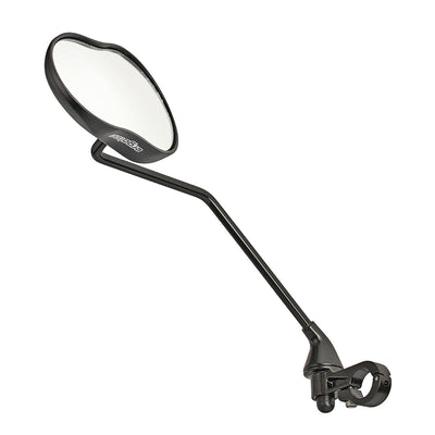 Ergotec M-99LV Bicycle Mirror - Longarm, Left Side, Black