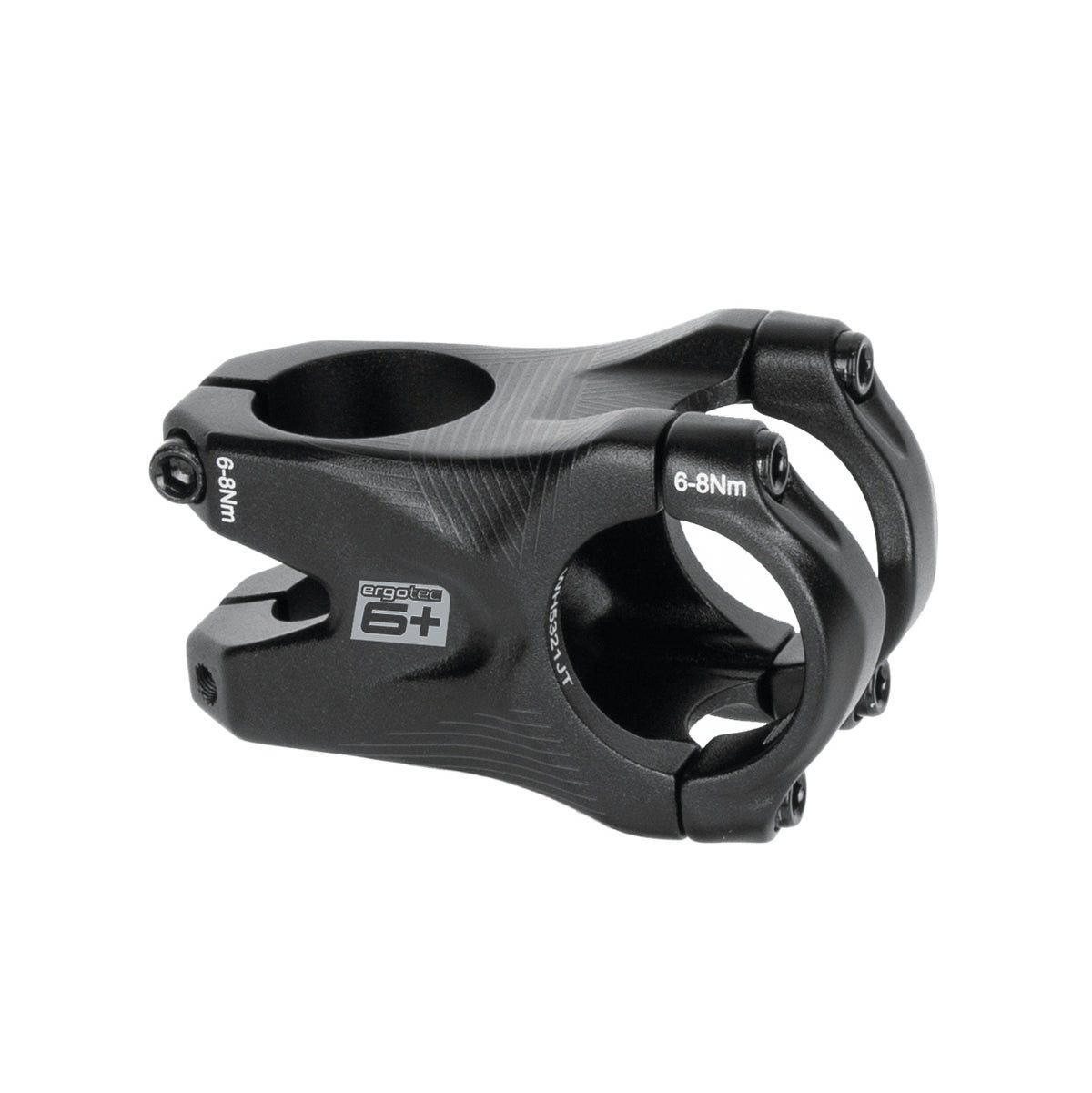 Ergotec Bass 6+ Tige - Composant VTT Premium (Noir Sablé)