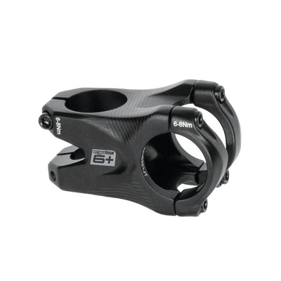 Ergotec Bass 6+ Stem - Premium MTB Component (Black Sandblasted)