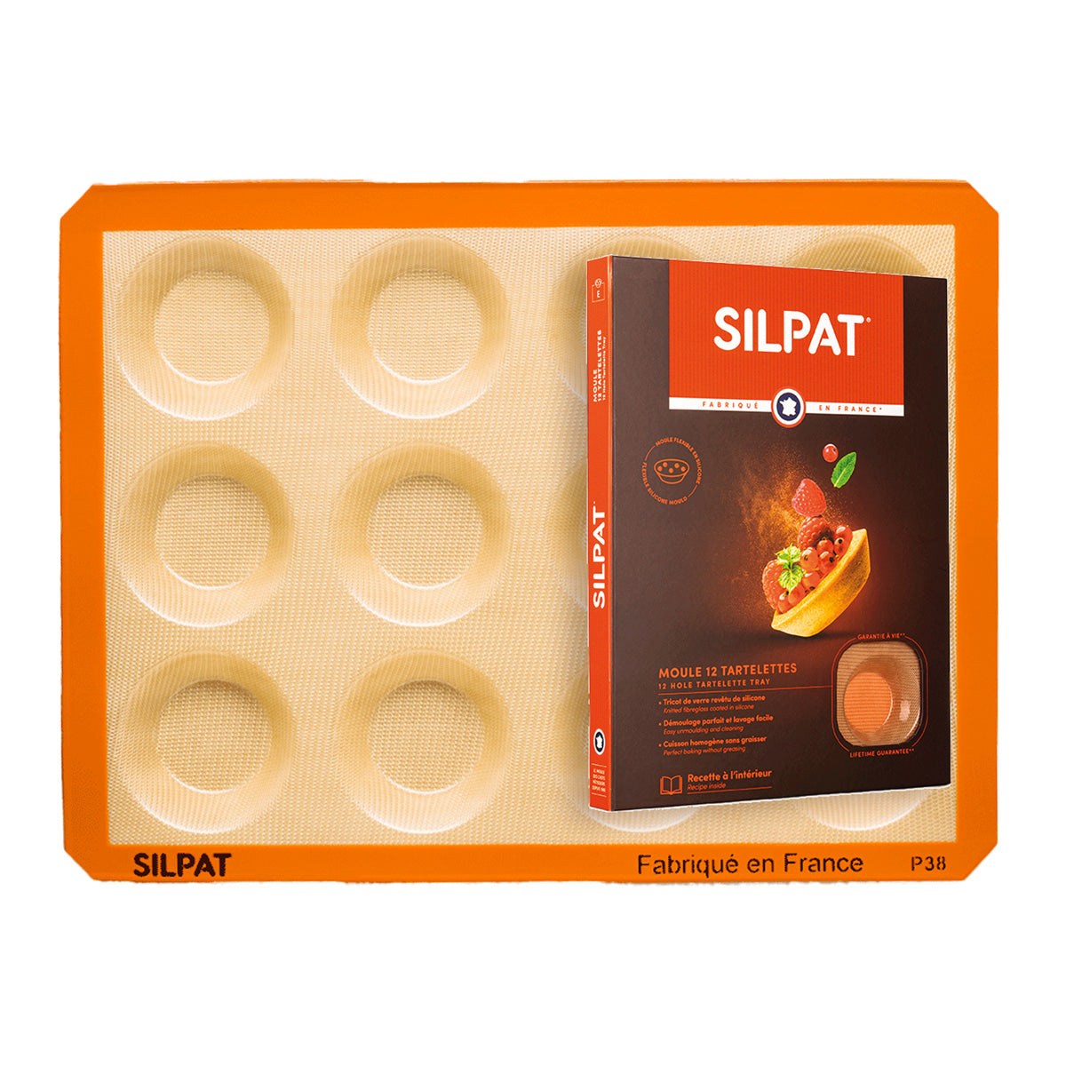 Silpat Perfect 12 Tartelette Mold - Korvel