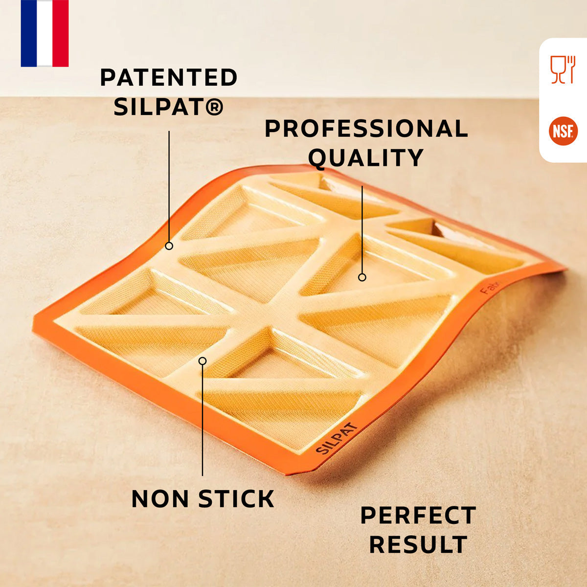 Silpat Perfect Scones Mold - Korvel