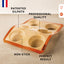 Silpat 6 Hole Large Round Mold - Korvel